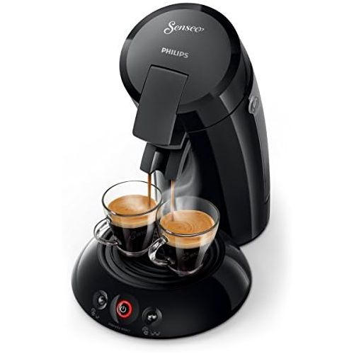 필립스 Philips for Senseo Coffee HD6554/69(Crema Plus Coffee Pod Machine, Choice Strengths (Black)