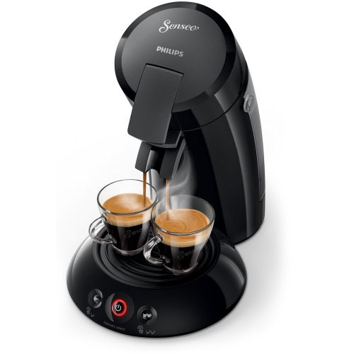 필립스 Philips Senseo HD6554/68 Kaffeepadmaschine (Crema Plus, Kaffeestaerkewahl) schwarz