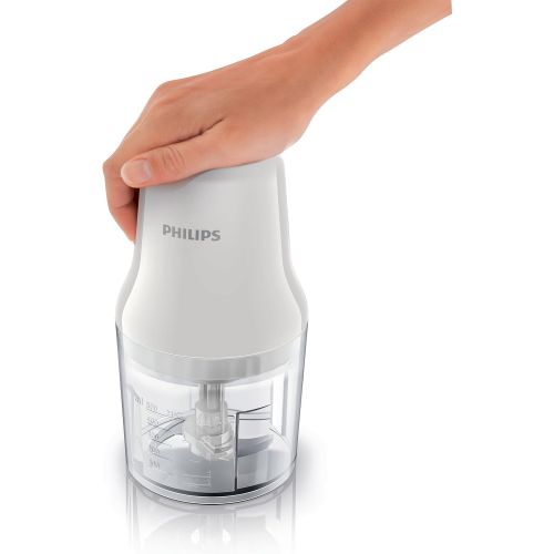 필립스 PHILIPS HR1393/00 Kuechenmaschine (0,7 L, 450 W) transparent