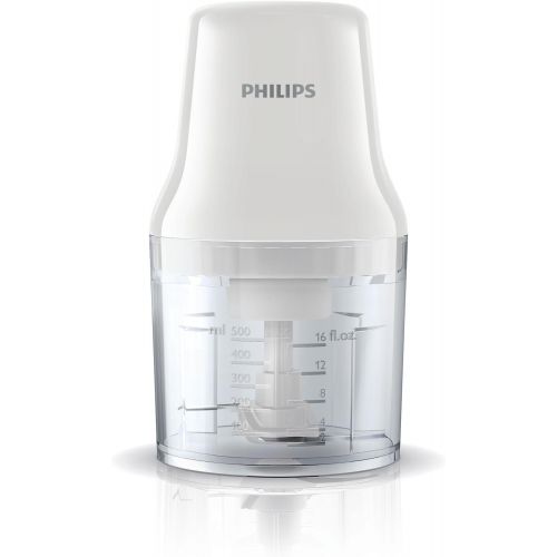 필립스 PHILIPS HR1393/00 Kuechenmaschine (0,7 L, 450 W) transparent