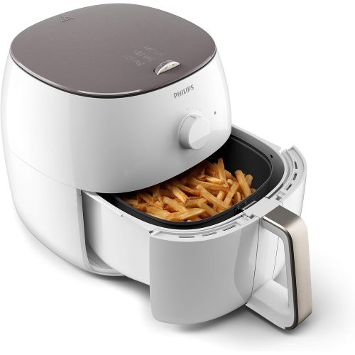 필립스 Philips HD9750/20 Airfryer XXL (2225 W, Heissluftfritteuse, fuer 4-5 Personen, 1400g) weiss