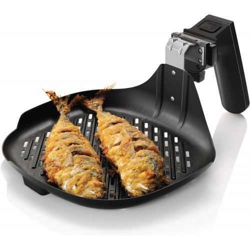 필립스 Philips HD9910/20 Grillpfanne (Zubehoer fuer Airfryer, Antihaft-Oberflache) schwarz