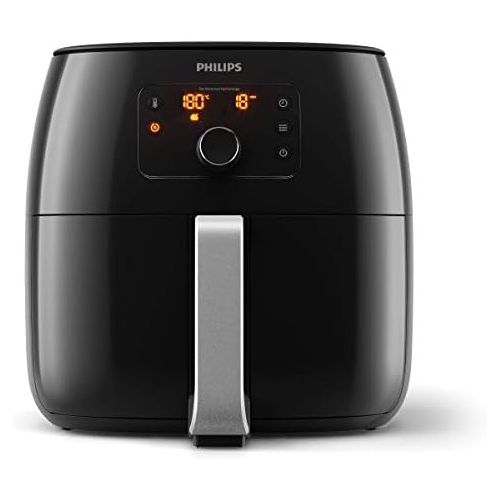 필립스 Philips HD9762/90 Airfryer XXL - das Original (2225 W, Heissluftfritteuse, fuer 4-5 Personen, 1400g, digitales Display) schwarz