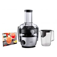 Philips HR1921/20 Juicer, FibreBoost QuickClean Technology, Pre-rinse Function, 1100 W, Stainless Steel, 1100 W