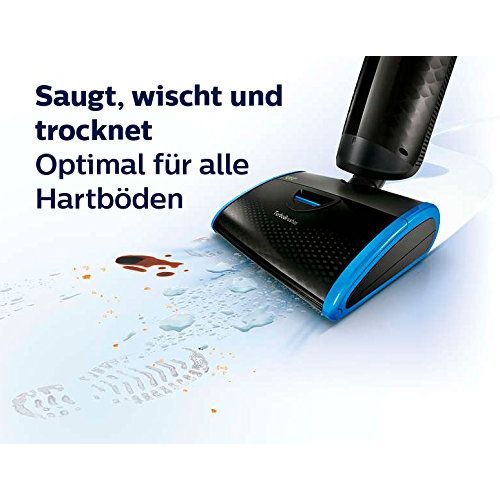 필립스 Philips FC7090/01 Aquatrio Pro Nass-/Trockensauger 3-in-1 fuer Hartboeden, Schwarz