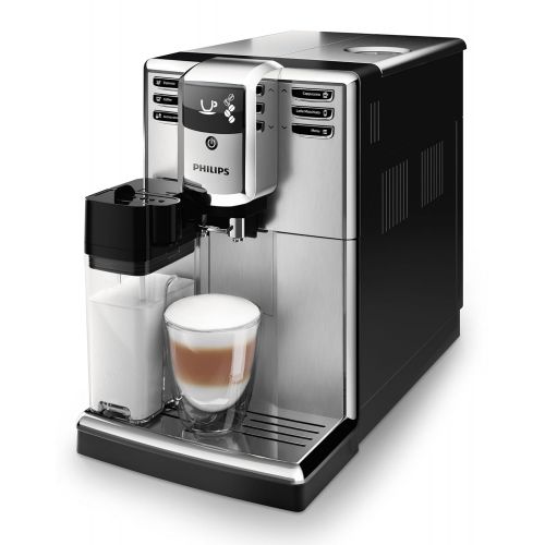 필립스 PHILIPS Philips 5000 Serie EP5365/10 Kaffeevollautomat (integrierte Milchkaraffe) Edelstahl Front