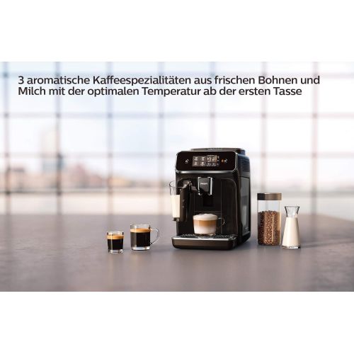 필립스 Philips EP2231/40 Serie Kaffeevollautomat, Klavierlack-Schwarz