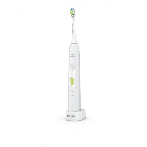 필립스 [아마존핫딜][아마존 핫딜] Philips Sonicare HealthyWhite+ Rechargeable Electric Toothbrush, White HX8911/02