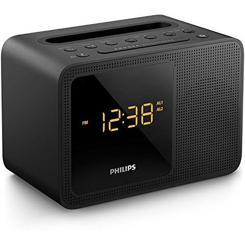 필립스 [아마존베스트]PHILIPS Clock Radio AJT5300 Bluetooth Universal Charging Dual Alarm Fm, Digital Tuning and Speaker...