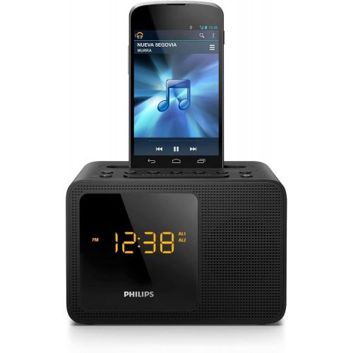 필립스 [아마존베스트]PHILIPS Clock Radio AJT5300 Bluetooth Universal Charging Dual Alarm Fm, Digital Tuning and Speaker...