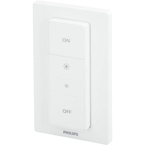 필립스 [아마존베스트]Philips Hue Smart Dimmer Switch with Remote (Requires Hue Hub, Installation-Free, Smart Home, Exclusively for Philips Hue Smart Bulbs)