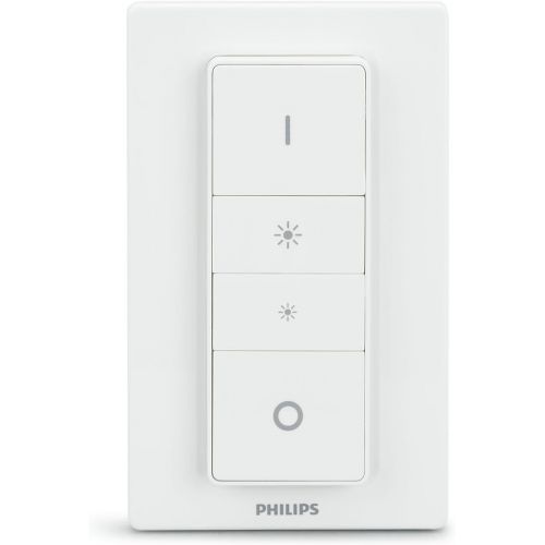 필립스 [아마존베스트]Philips Hue Smart Dimmer Switch with Remote (Requires Hue Hub, Installation-Free, Smart Home, Exclusively for Philips Hue Smart Bulbs)