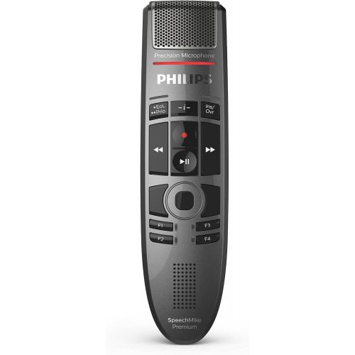 필립스 [아마존베스트]PHILIPS Philips SMP3700 SpeechMike Premium Touch Precision USB Microphone - Push Button Operation