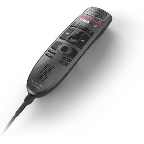 필립스 [아마존베스트]PHILIPS Philips SMP3700 SpeechMike Premium Touch Precision USB Microphone - Push Button Operation