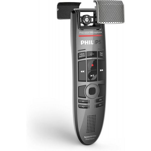 필립스 [아마존베스트]PHILIPS Philips SMP3700 SpeechMike Premium Touch Precision USB Microphone - Push Button Operation