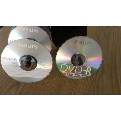 필립스 [아마존베스트]Philips 16X DVD-R Media 100 Pack in Spindle with Handle (DM4S6H00F/17)