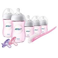 [아마존베스트]Philips AVENT Philips Avent Natural Baby Bottle Pink Gift Set, SCD206/11