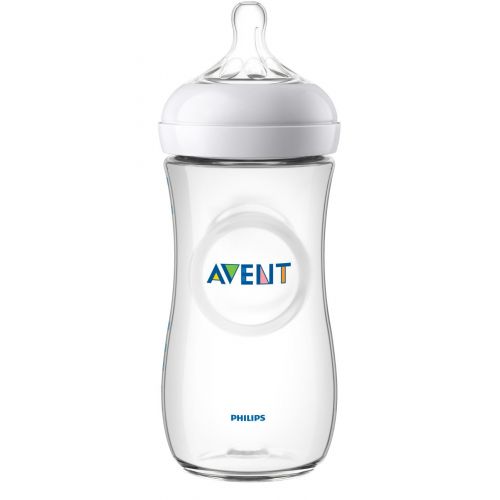 필립스 [아마존베스트]Philips AVENT Philips Avent Natural Baby Bottle, Clear, 11oz, 2pk, SCF016/27