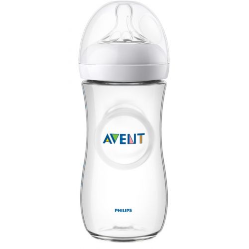 필립스 [아마존베스트]Philips AVENT Philips Avent Natural Baby Bottle, Clear, 11oz, 2pk, SCF016/27