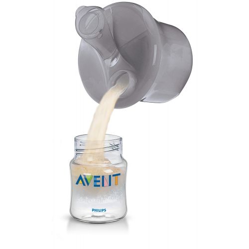 필립스 [아마존베스트]Philips AVENT Powder Formula Dispenser and Snack Cup, Grey