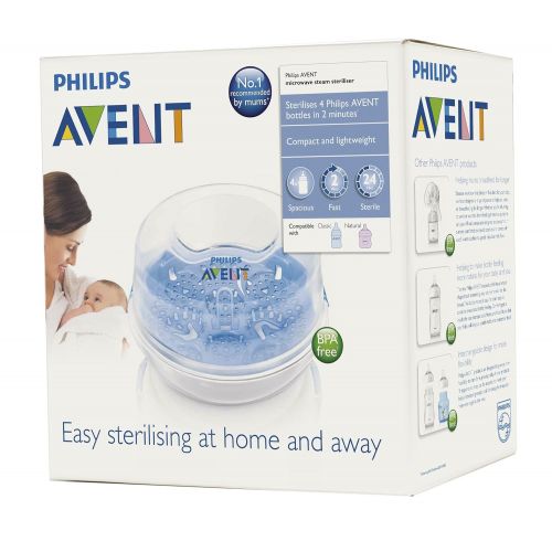 필립스 [아마존베스트]Philips AVENT Microwave Steam Sterilizer