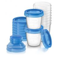 [아마존베스트]Philips AVENT Breast Milk Storage Cups, 6 Ounce (Pack of 10)