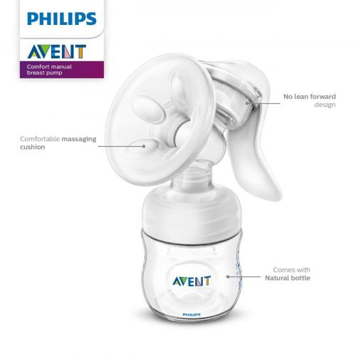 필립스 [아마존베스트]Philips AVENT Philips Avent Breast SCF330/30 Pump Manual, Clear