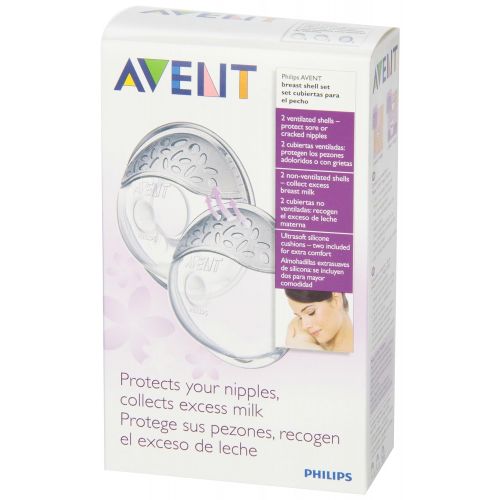 필립스 [아마존베스트]Philips AVENT Philips Avent Comfort Breast Shell Set, 2 Count