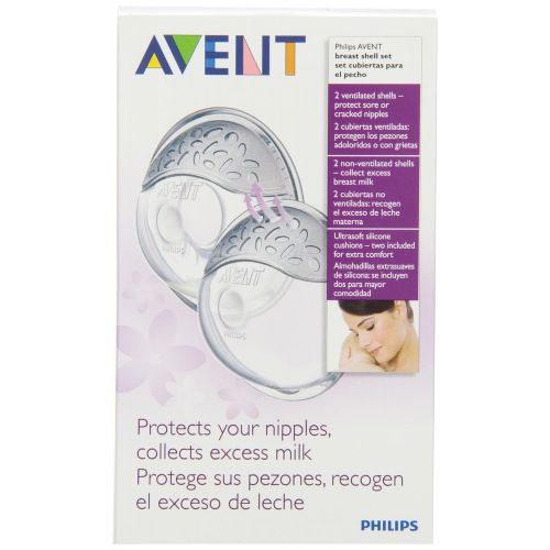 필립스 [아마존베스트]Philips AVENT Philips Avent Comfort Breast Shell Set, 2 Count