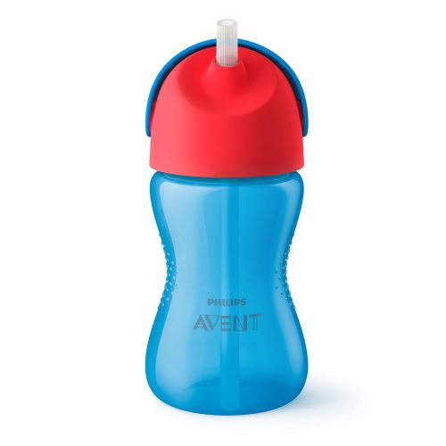 필립스 [아마존베스트]Philips AVENT Philips Avent My Bendy Straw Cup, 10oz, 2pk, Blue/Green, SCF792/21