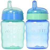 [아마존베스트]Philips AVENT Philips Avent My Easy Sippy Cup, 9 Ounce, Blue/Green, Stage 2 (Colors May Vary)