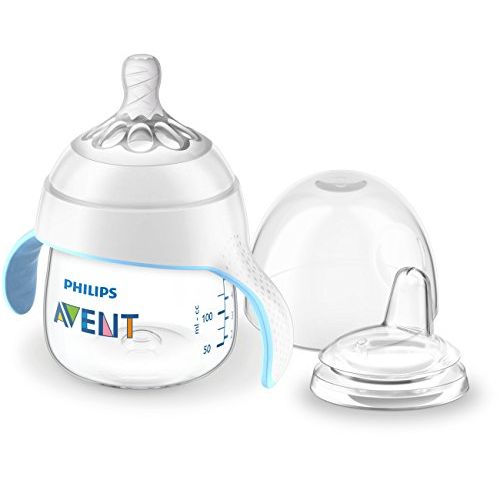 필립스 [아마존베스트]Philips AVENT Philips Avent My Natural Trainer Sippy Cup, Clear, 5oz, 1pk, SCF262/03