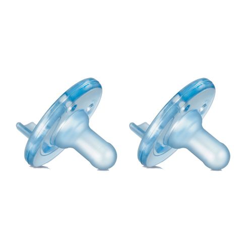 필립스 [아마존베스트]Philips AVENT Philips Avent Soothie Pacifier, Blue, 0-3 Months, 2 Count