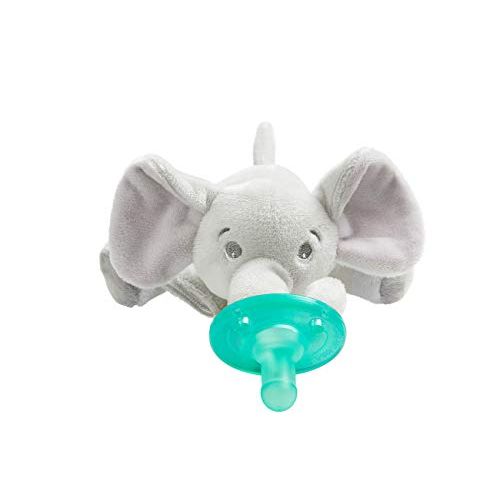 필립스 [아마존베스트]Philips AVENT Philips Avent Soothie Snuggle Pacifier, 0m+, Elephant, SCF347/03