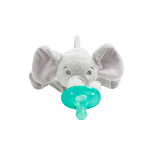 필립스 [아마존베스트]Philips AVENT Philips Avent Soothie Snuggle Pacifier, 0m+, Elephant, SCF347/03