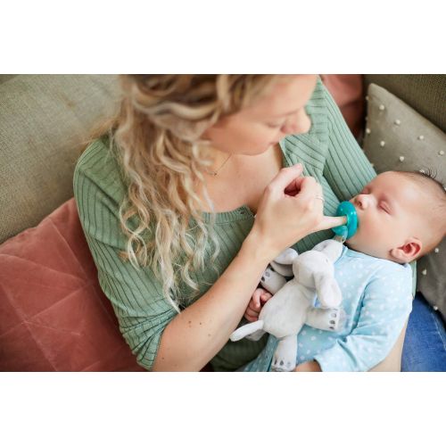 필립스 [아마존베스트]Philips AVENT Philips Avent Soothie Snuggle Pacifier, 0m+, Elephant, SCF347/03