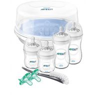 [아마존베스트]Philips AVENT Philips Avent Natural Baby Bottle Essentials Gift Set, SCD208/01