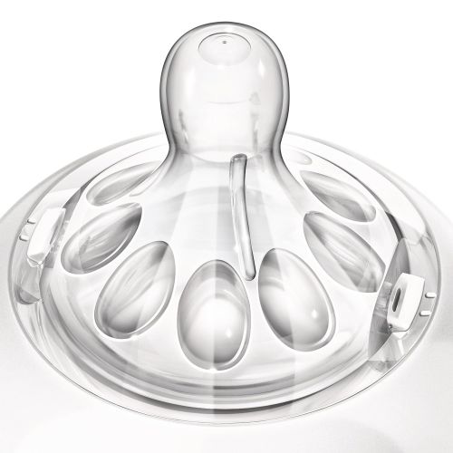 필립스 [아마존 핫딜]  [아마존핫딜]Philips Avent SCF652/27 Naturnah-2-Loch Sauger, langsamer Nahrungsfluss