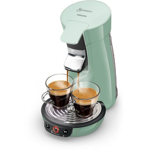 필립스 [아마존 핫딜]  [아마존핫딜]Philips Senseo Viva Cafe HD6563/70 Kaffeepadmaschine (Crema plus, Kaffee-Starkeeinstellung) blau