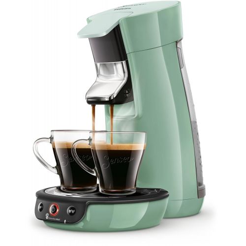 필립스 [아마존 핫딜]  [아마존핫딜]Philips Senseo Viva Cafe HD6563/70 Kaffeepadmaschine (Crema plus, Kaffee-Starkeeinstellung) blau