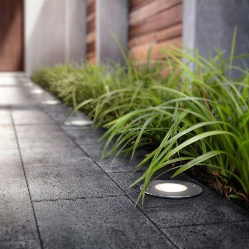 필립스 [아마존 핫딜]  [아마존핫딜]PHILIPS Philips myGarden LED Einbauleuchte Moss, edelstahl 173064716