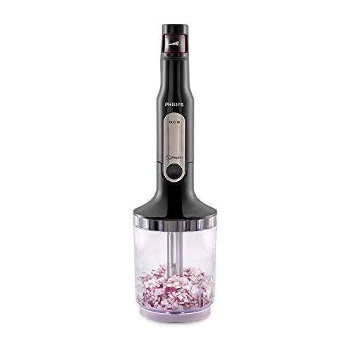 필립스 PHILIPS Philips Stabmixer Viva HR2653/90 (800W, SpeedTouch, inkl. 2-in-1 Togo Trinkflasche, Handmixeraufsatz) edelstahl