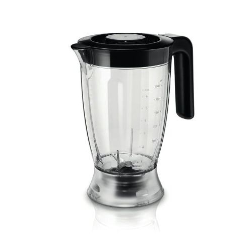 필립스 Philips HR7778/00 Kuechenmaschine (1.300 Watt, inkl. Knethaken, Entsafter, Standmixer und Zitruspresse) schwarz/silber