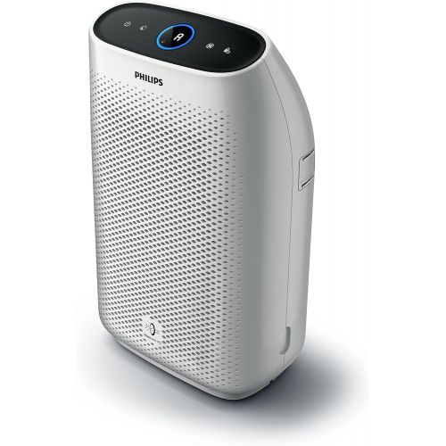 필립스 Philips AC1214/10 Luftreiniger Connected - ECARF zertifziert (fuer Allergiker und Raucher, bis zu 63m², CADR 270m³/h, Allergiemodus, mit App-Steuerung) weiss