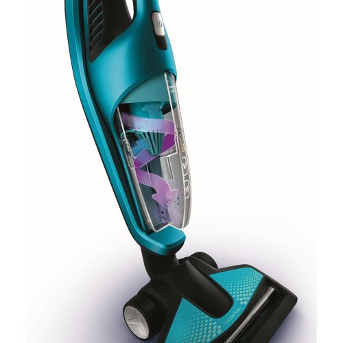 필립스 Philips fc6405/01 PowerPro Aqua 3 in 1 Staubsauger Besen Hybrid mit Wassertank und aspirette, Schwarz, Blau