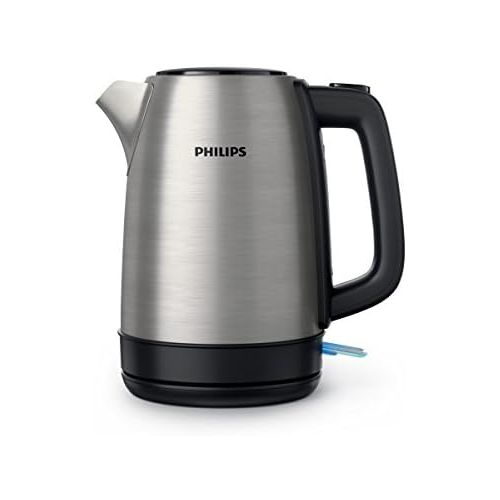 필립스 Philips HD9350/90 Wasserkocher (2200 Watt, 1.7 Liter, Edelstahl)[Energieklasse A+++]