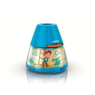 Philips 717690548 Jake The Never Land Pirate Disney 2 in 1 Projector and Night Light, 4.53 x 4.53 x 4.65, Blue