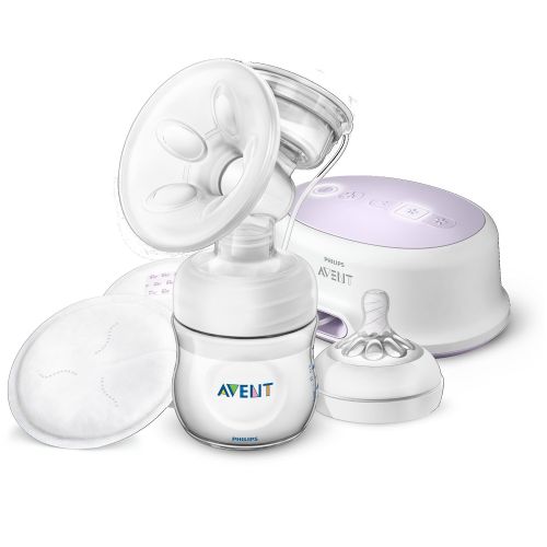 필립스 Philips Avent Single Electric SCF332/21 Breast Pump, White