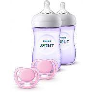 Philips Avent Natural Baby Bottle Purple Gift Set, SCD113/23