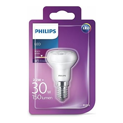 필립스 Philips LED Lampe ersetzt 28 W, E14, warmweiss (2700K), 150 Lumen, Reflektor